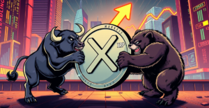 XRP价格波动分析图，展示加密货币市场的动态变化与韩国交易者的影响
