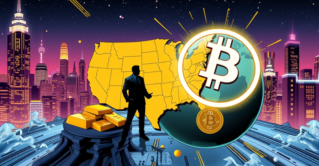 全球央行减少对美国国债的依赖，转向黄金和比特币作为新的储备资产