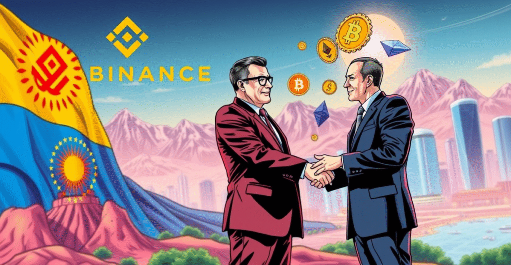 Binance与吉尔吉斯斯坦合作签署MOU，推动加密货币支付与区块链教育