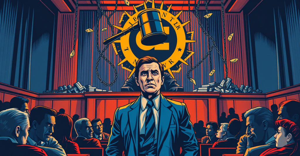 Celsius Network前首席执行官Alex Mashinsky在法庭上接受判决，背景是法官和受影响的用户