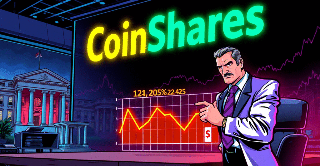 CoinShares 2025年第一季度净利润下降42.2%，CEO分析市场波动