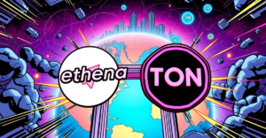 Ethena与TON合作标志合并成数字门户，象征去中心化稳定币进入Telegram十亿用户市场